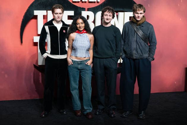January 13, 2026, London, United Kingdom: English Teacher (Band) attend the 28 Years Later: The Bone Temple World Premiere at BFI IMAX Waterloo London United Kingdom - ZUMAs197 20260113_aaa_s197_543 Copyright: xLounisxTiarx
