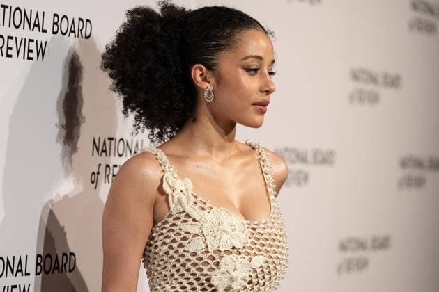 January 13, 2026, Bronx, New York, USA: Chase Infiniti wearing dress by Oscar de la Renta attends National Board of Review Awards Gala at Cipriani 42nd Street in New York, NY on January 13, 2026 Bronx USA - ZUMAr339 20260113_znp_r339_045 Copyright: xLevxRadinx