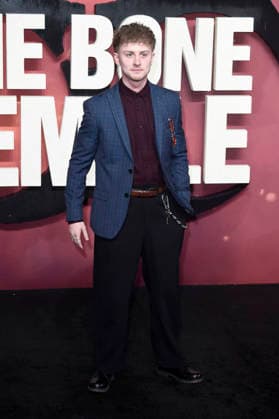 Sam Locke bei der Weltpremiere des Kinofilms 28 Years Later: The Bone Temple im BFI IMAX. London, 13.01.2026