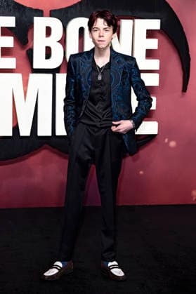 Alfie Williams bei der Weltpremiere des Kinofilms 28 Years Later: The Bone Temple im BFI IMAX. London, 13.01.2026