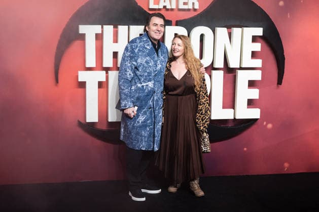 January 13, 2026, London, United Kingdom: Jonathan Ross and Jane Goodman attend the 28 Years Later: The Bone Temple World Premiere at BFI IMAX Waterloo London United Kingdom - ZUMAs197 20260113_aaa_s197_558 Copyright: xLounisxTiarx