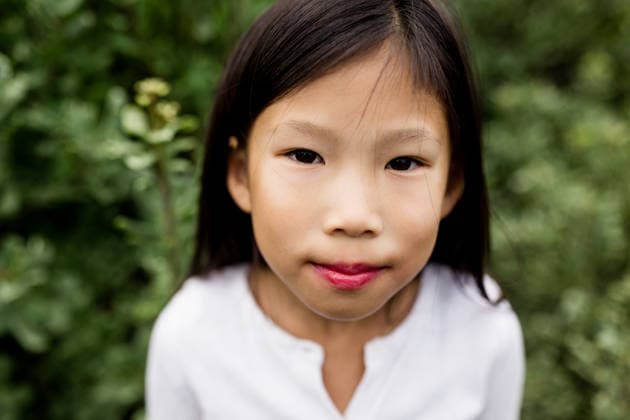 Close Up of Eight Year Old Asian Girl at UCSD in San Diego San Diego, California, United States CR_JIDE260104-1915992-01 ,model released, Symbolfoto