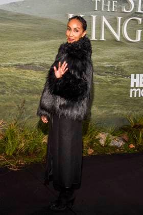 abb: Hadnet Tesfai auf dem schwarzen Teppich bei der Kinostart der Weltpremiere von HBO Max A Knight of the Seven Kingdoms der US amerikanischen Fantasyserie im Zoo Palaast am 13.01.2025 in Berlin Berlin Deutschland