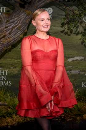 abb: Maria-Victoria Dragus zu Gast auf dem schwarzen Teppich bei der Kinostart der Weltpremiere von HBO Max A Knight of the Seven Kingdoms der US amerikanischen Fantasyserie im Zoo Palaast am 13.01.2025 in Berlin Berlin Deutschland