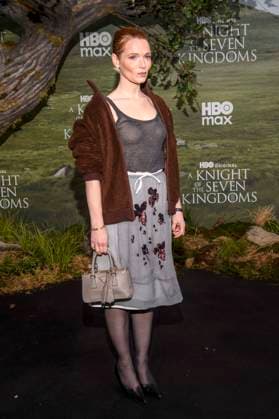 abb: Karoline Herfurth zu Gast auf dem schwarzen Teppich bei der Kinostart der Weltpremiere von HBO Max A Knight of the Seven Kingdoms der US amerikanischen Fantasyserie im Zoo Palaast am 13.01.2025 in Berlin Berlin Deutschland