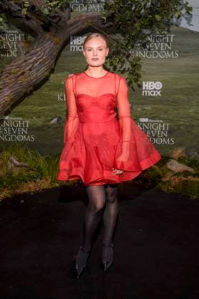 abb: Maria-Victoria Dragus zu Gast auf dem schwarzen Teppich bei der Kinostart der Weltpremiere von HBO Max A Knight of the Seven Kingdoms der US amerikanischen Fantasyserie im Zoo Palaast am 13.01.2025 in Berlin Berlin Deutschland
