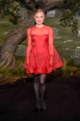 abb: Maria-Victoria Dragus zu Gast auf dem schwarzen Teppich bei der Kinostart der Weltpremiere von HBO Max A Knight of the Seven Kingdoms der US amerikanischen Fantasyserie im Zoo Palaast am 13.01.2025 in Berlin Berlin Deutschland