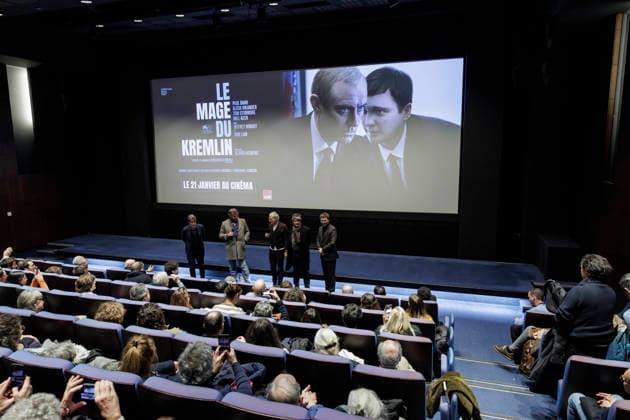 Avant-premiere Le Mage du Kremlin Giuliano da Empoli, FrÃ dÃ ric Bonnaud, Olivier Assayas, Emmanuel Carrere, Paul Dano - Avant-premiere Le Mage du Kremlin Ã la CinÃ matheque francaise, Paris, France, le 13 01 2026.  Copyright: xThierryxStefanopoulosx