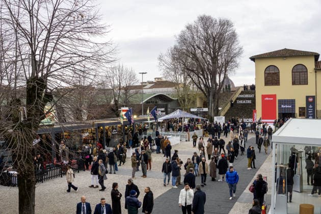 Florence, Pitti Uomo 109 14 01 2026 Florence Italy  Copyright: xgiannixpasquinix xipa-agency.netx xgiannixpasquini IPAx IPA_Agency_IPA70050602