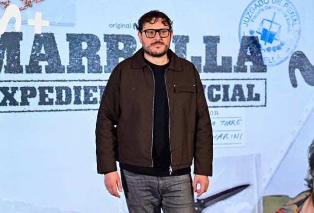 January 14, 2026, Madrid, Madrid, SPAIN: Photocall with actors Natalia de Molina, Hugo Silva, and Manuela Calle; creator and director Dani de la Torre; journalists Arturo Lezcano and Nacho Carretero, whose original idea inspired the series; and executive producers Fran AraoÂºjo (Movistar Plus+) and Pepe Ripoll Madrid SPAIN - ZUMAz108 20260114_znp_z108_007 Copyright: xRichardxZubelzux