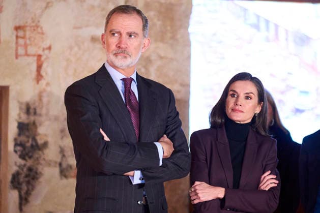 14-01-2026 Valencia Queen Letizia and King Felipe visited the Transformation of Valencia 1866-2026 exhibition, organized by the Las Provincias newspaper, on the occasion of its 160th anniversary in Valencia. No Spain Â  Copyright: xPPEx