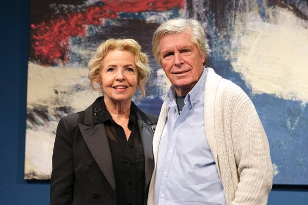 Sie kennen sich seit mehr als 40 Jahren und stehen jetzt zum ersten Mal gemeinsam auf der Theaterbühne: Michaela May und Sigmar Solbach sind in Hamburg im Theaterstück Der Abschiedsbrief in der Komödie Winterhuder Fährhaus zu sehen. Im Oktober wird Sigmar Solbach 80 Jahre alt, im kommenden Jahr soll es mit dieser Komödie auf Tournee gehen, Fotoprobe am 14.1.2026 in Hamburg