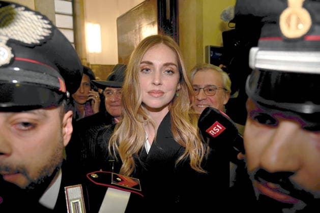 Milan, Chiara Ferragni Trial in Court, Lawyer Iannaconed Sentences  Copyright: xMaurizioxMaulex xipa-agency.netx xMaurizioxMaulex IPA_Agency_IPA70059368
