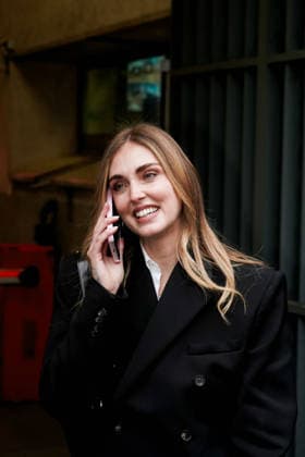 MILAN - Chiara Ferragni was acquitted in the trial over the pandoro and Easter egg case. Her emotional parents greeted her outside the courthouse. Pictured: Chiara Ferragni leaving the Milan courthouse. January 14  Copyright: xEmanuelexRobertoxDexCarlix xipa-agency.netx xipa-agency.netx xx IPA_Agency_IPA70060328
