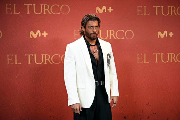 Can Yaman presents his new series, The Turk Can Yaman during the presentation of his new series, The Turk, on January 14, 2026, in Madrid Spain The Turk, the first Turkish series filmed in English, is an epic story of redemption, justice and impossible love inspired by real events, which premieres in full on Movistar Plus ACTOR SERIE PHOTOCALL TURCO Madrid Madrid Madrid Espana  Copyright: xFranciscoxGuerrax 7219234