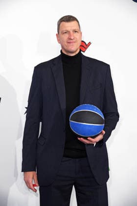 Patrick Femerling bei der Ankunft zum NBA TIP-OFF-DINNER im Axel Springer Hochhaus in Berlin am 14.01.2026