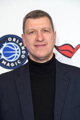 Patrick Femerling bei der Ankunft zum NBA TIP-OFF-DINNER im Axel Springer Hochhaus in Berlin am 14.01.2026