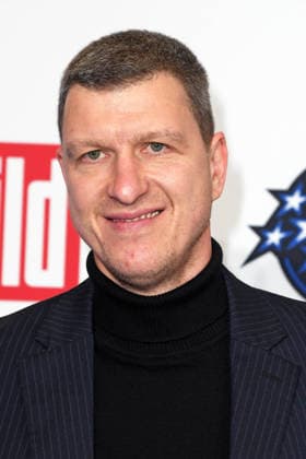 Patrick Femerling bei der Ankunft zum NBA TIP-OFF-DINNER im Axel Springer Hochhaus in Berlin am 14.01.2026