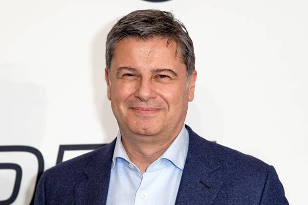Christian Seifert (Deutsche Sporthilfe) bei der Ankunft zum NBA TIP-OFF-DINNER im Axel Springer Hochhaus in Berlin am 14.01.2026