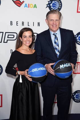 Guest, Charles Freeman (President of Business Operations Orlando Magic) bei der Ankunft zum NBA TIP-OFF-DINNER im Axel Springer Hochhaus in Berlin am 14.01.2026