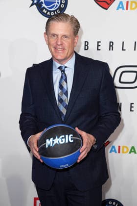 Charles Freeman (President of Business Operations Orlando Magic) bei der Ankunft zum NBA TIP-OFF-DINNER im Axel Springer Hochhaus in Berlin am 14.01.2026