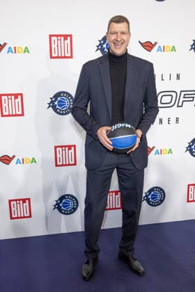 NBA Tip-Off Dinner Axel Springer Patrick Femerling Tip - off Dinner Der Axel Springer Verlag lädt anläßlich des NBA Spiels am 15.01. zu einem Dinner ins Verlagshaus in Berlin Copyright: xEventpressxFuhrx