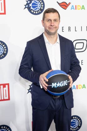 NBA Tip-Off Dinner Axel Springer Alan Ibrahimagic Australischer Basketball-Trainer Tip - off Dinner Der Axel Springer Verlag lädt anläßlich des NBA Spiels am 15.01. zu einem Dinner ins Verlagshaus in Berlin Copyright: xEventpressxFuhrx