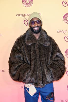 Premiere, Cirque du Soleil, Arrivals, London, UK. 14 January 2026. London, UK, 14 January 2026. Tinie Tempah attends the UK Premiere of the Cirque du Soleil production of OVO at the Royal Albert Hall, London, UK., Credit:Lee Floyd Avalon UK, London, Royal Albert Hall  Copyright: xLeexFloydx xAvalonx 1066140944