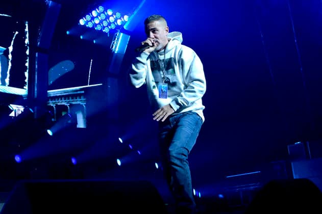 Bushido live bei einem Konzert seiner Alles wird gut -Tour in der ZAG Arena. Hannover, 14.01.2026