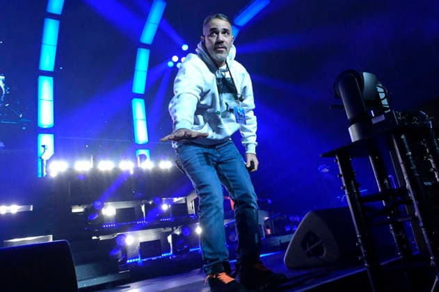 Bushido live bei einem Konzert seiner Alles wird gut -Tour in der ZAG Arena. Hannover, 14.01.2026