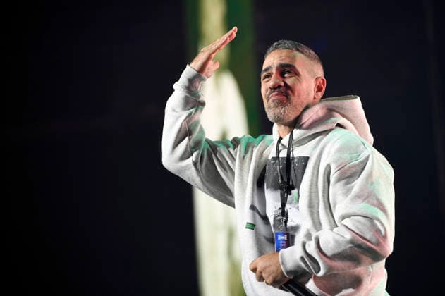 Bushido live bei einem Konzert seiner Alles wird gut -Tour in der ZAG Arena. Hannover, 14.01.2026