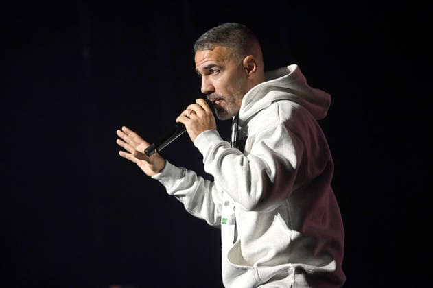 Bushido live bei einem Konzert seiner Alles wird gut -Tour in der ZAG Arena. Hannover, 14.01.2026