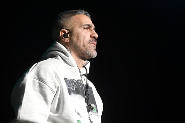 Bushido live bei einem Konzert seiner Alles wird gut -Tour in der ZAG Arena. Hannover, 14.01.2026