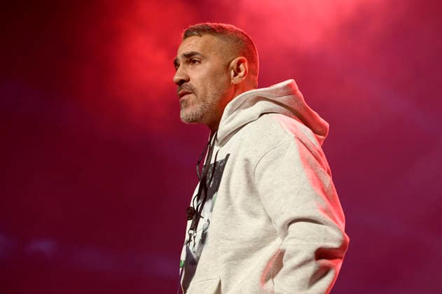 Bushido live bei einem Konzert seiner Alles wird gut -Tour in der ZAG Arena. Hannover, 14.01.2026