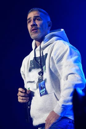 Bushido live bei einem Konzert seiner Alles wird gut -Tour in der ZAG Arena. Hannover, 14.01.2026