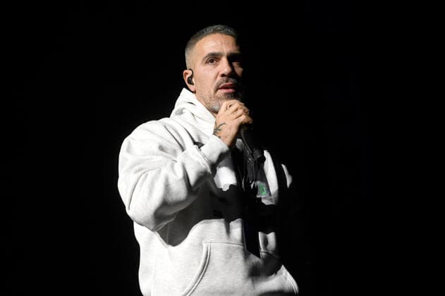 Bushido live bei einem Konzert seiner Alles wird gut -Tour in der ZAG Arena. Hannover, 14.01.2026