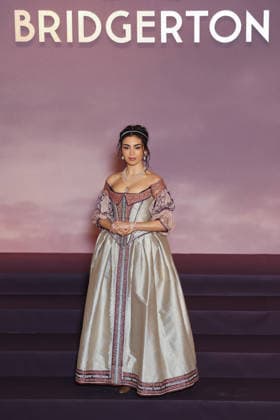 World premiere of season 4 of the Netflix series Bridgerton Avant premiere mondiale de la saison 4 de la série Netflix La Chronique de Bridgerton Camelia El Badia 452166 2026 01 14  Copyright: xSebastienxFremontx xStarfacex STAR_452166_256