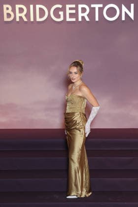 World premiere of season 4 of the Netflix series Bridgerton Avant premiere mondiale de la saison 4 de la série Netflix La Chronique de Bridgerton Manon Delsol 452166 2026 01 14  Copyright: xSebastienxFremontx xStarfacex STAR_452166_267