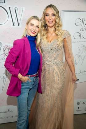 abb: Tanja Bülter Buelter und Victoria Jancke beim Book Launchs von Victoria Jancke mit dem Titel Grow & Glow Visit Berlin, in Berlin am 14.01.2026 Berlin Deutschland