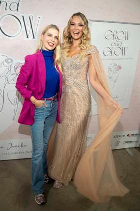 abb: Tanja Bülter Buelter und Victoria Jancke beim Book Launchs von Victoria Jancke mit dem Titel Grow & Glow Visit Berlin, in Berlin am 14.01.2026 Berlin Deutschland