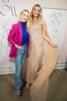 abb: Tanja Bülter Buelter und Victoria Jancke beim Book Launchs von Victoria Jancke mit dem Titel Grow & Glow Visit Berlin, in Berlin am 14.01.2026 Berlin Deutschland