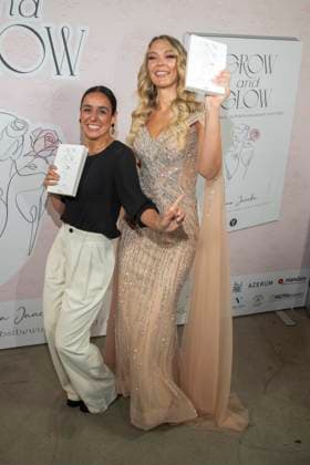 abb: Melissa Ortiz Gomez und Victoria Jancke zu Gast beim Book Launchs von Victoria Jancke mit dem Titel Grow & Glow Visit Berlin, in Berlin am 14.01.2026 Berlin Deutschland