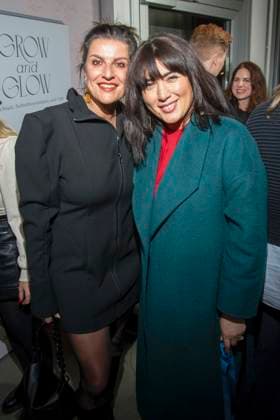 abb: Stefanie Dettmann mit Begleitung zu Gast beim Book Launchs von Victoria Jancke mit dem Titel Grow & Glow Visit Berlin, in Berlin am 14.01.2026 Berlin Deutschland
