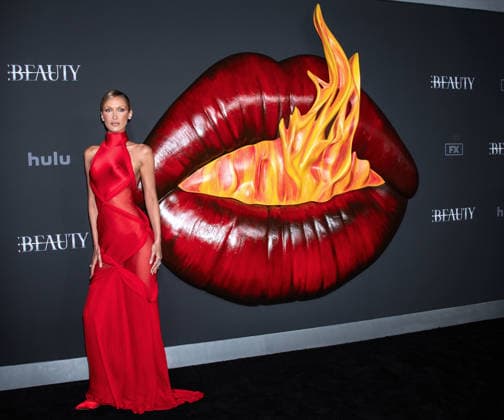 Arrivals for the New York series premiere of FX s The Beauty Featuring: Bella Hadid Where: New York, New York, United States When: 14 Jan 2026 Credit: Janet Mayer INSTARimages.com EDITORIAL USE ONLY. NOT FOR USE BY NEWSPAPERS BASED IN THE UK. Copyright: xx instar55383305