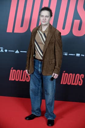Photocall of the movie Ídolos in Madrid Actor Claudio Santamaría presents the movie Ídolos at the VP Hotel in Madrid, January 15, 2026, in Madrid Spain Ídolos is set in the fascinating world of the MotoGP™ World Championship and explores the human relationship between a father and his son IDOLOS CINE PHOTOCALL MOVIE ANA MENA ÓSCAR CASAS ROMANCE COUPLE JANUARY 15, 2026 José Madrid Madrid Madrid Espana  Copyright: xJosÃ xOlivax 7220547