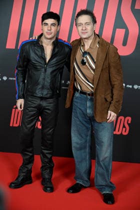 Photocall of the movie Ídolos in Madrid Actors Óscar Casas and Claudio Santamaría present the movie Ídolos at the VP Hotel in Madrid, January 15, 2026, in Madrid Spain Ídolos is set in the fascinating world of the MotoGP™ World Championship and explores the human relationship between a father and his son IDOLOS CINE PHOTOCALL MOVIE ANA MENA ÓSCAR CASAS ROMANCE COUPLE JANUARY 15, 2026 José Madrid Madrid Madrid Espana  Copyright: xJosÃ xOlivax 7220552