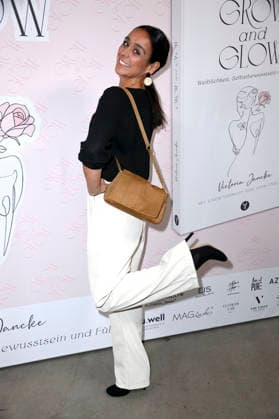 Sarah Alles beim Launch des Buches Grow & Glow von Victoria Jancke im The Visit Coffee, Roastery & Eatery Kudamm. Berlin, 14.01.2026