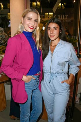 Tanja Bülter und Anastasia Barner beim Launch des Buches Grow & Glow von Victoria Jancke im The Visit Coffee, Roastery & Eatery Kudamm. Berlin, 14.01.2026