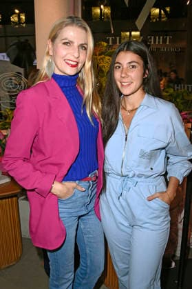 Tanja Bülter und Anastasia Barner beim Launch des Buches Grow & Glow von Victoria Jancke im The Visit Coffee, Roastery & Eatery Kudamm. Berlin, 14.01.2026