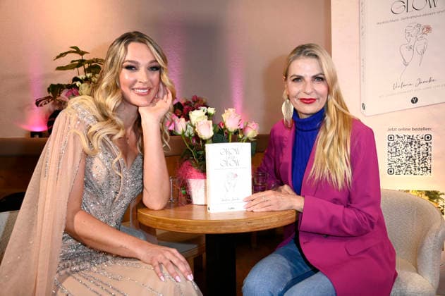 Victoria Jancke und Tanja Bülter beim Launch des Buches Grow & Glow von Victoria Jancke im The Visit Coffee, Roastery & Eatery Kudamm. Berlin, 14.01.2026
